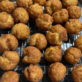 はー♡'s cooksnap of when they made サーターアンダギー風さつまいもドーナツ.