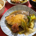 フジぽん's cooksnap of when they made フライパンで簡単♪ぶりの梅干し照り焼き.