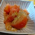 ばたみそーぱん☆'s cooksnap of when they made 3分で簡単☆トマトの生姜胡麻和え。.