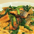 イエローバード's cooksnap of when they made 秋刀魚とニラの卵とじ.