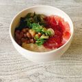 さくらん餅's cooksnap of when they made お刺身とろろ納豆めかぶのネバネバ丼♪.