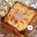 こひみ's cooksnap of when they made オーブントースターで半熟目玉焼きトースト.