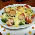 charlize15's cooksnap of when they made ブロッコリーとベーコンのチーズ焼き.