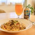hoenae's cooksnap of when they made 牡蠣のビアンコ*牡蠣のオイルパスタ.