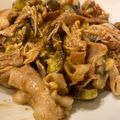 あおまんjapan's cooksnap of when they made 豚バラとズッキーニとなすのオイマヨ炒め.