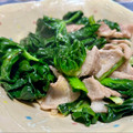 まんどりん倶楽部's cooksnap of when they made ターサイと豚肉のオイスターソース炒め.