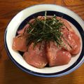 Ruriluru's cooksnap of when they made まぐろの漬け丼.