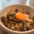 hama♪♪♪'s cooksnap of when they made すき焼き丼.