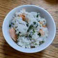 ポニーリボン's cooksnap of when they made 簡単すぎる！！炊き込み☆鮭わかめごはん.