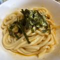 こきんちゃん✋'s cooksnap of when they made 熱々で食べる釜玉明太子うどん.