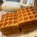 kayosanta's cooksnap of when they made 卵なしでも◎米粉と甘酒のワッフル.