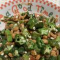 ☆放春花☆'s cooksnap of when they made 朝食に・簡単！オクラと梅干しの納豆.