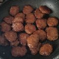 ♡ＲMY♡mom's cooksnap of when they made 牛カルビマヨならぬ豚カルビマヨ.