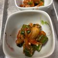 クック8QOOH4☆'s cooksnap of when they made お酒のあてにもう一品に☆オクラ納豆キムチ.