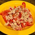 mimi＊＊'s cooksnap of when they made 生でイケちゃう♬パプリカとツナのマリネ.