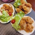 ひっこ's cooksnap of when they made ジューシー♪鶏モモ肉・ひと口チキンカツ.
