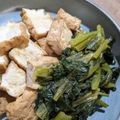 mufuron's cooksnap of when they made 小松菜と厚揚げ豆腐の煮浸し【作り置き】.