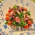 むむむ's cooksnap of when they made 混ぜるだけで感動の味☆カツオの冷製パスタ.