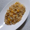 ＠ももこ's cooksnap of when they made [簡単]マヨde黄金チャーハン.