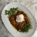 ナピト's cooksnap of when they made 業務スーパーやわらか煮豚で煮豚丼☆角煮丼.