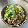 azbjbn's cooksnap of when they made 菜の花と舞茸の丼.