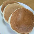 みなあゆママ's cooksnap of when they made ホエーでふわもち♡パンケーキ.