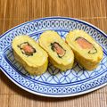 コムギ大好き's cooksnap of when they made 居酒屋風☆大葉入りだし巻き明太子☆.