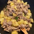 ゆかっち07's cooksnap of when they made 時短☆鶏ももとじゃがいものこっくり炒め煮.