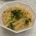 komugiko4's cooksnap of when they made ✿チーズスープ＊ペンネ✿.