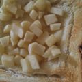 kam嫁's cooksnap of when they made アップルパイになりたいトースト.