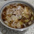 クック6DDPP8☆'s cooksnap of when they made にんにくたっぷり♡肉汁きしめん.