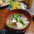 ひっこ's cooksnap of when they made 鯛のあら汁（お味噌汁）.