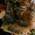 クックIFIIQ3☆'s cooksnap of when they made 米粉とニラもやしのチヂミ グルテンフリー.