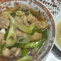 ＊ごと＊'s cooksnap of when they made 鶏ネギつけ汁 うどんそば.