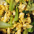 マツモトメガネパーマ's cooksnap of when they made スピード副菜！チンゲン菜と卵の生姜炒め.