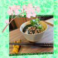 ダッフィーニーうに's cooksnap of when they made いつものお茶漬けにわかめとかいわれ大根.