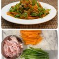 horseland's cooksnap of when they made 豚肉と人参・ピーマンの炒め物.