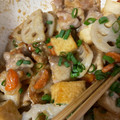 highyuuuu's cooksnap of when they made 鶏肉と厚揚げ&蓮根の濃厚ガーリック☆弁当.