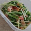 casusカスス 2012's cooksnap of when they made しゃきしゃき水菜のガーリックベーコン炒め.