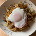 クックあさみちゃん's cooksnap of when they made レンジで1分ハムエッグ　超簡単!!!.