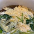 町子GLOVE's cooksnap of when they made 三つ葉とふわふわ卵のお吸い物.