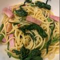 こっこたん's cooksnap of when they made 【味仙青菜風】空芯菜のペペロンチーノ.