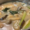 ★なみ☆'s cooksnap of when they made 茄子.小松菜.油揚げ.舞茸.玉葱の味噌汁.
