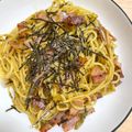 __おもち's cooksnap of when they made 10分でできる！絶品高菜パスタ！.