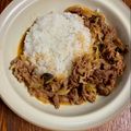 ☆さぶ☆☆'s cooksnap of when they made フォンドヴォー缶で！ビーフストロガノフ.
