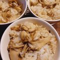 ひっこ's cooksnap of when they made ずぼら主婦の舞茸バターご飯☆.