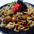 ちくわ君's cooksnap of when they made じゃがいも入り焼うどん.