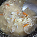 クック0EMB69☆'s cooksnap of when they made 一人暮らし女子の好き放題豚汁.