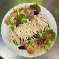 スフレ♪'s cooksnap of when they made 鶏胸肉で簡単に♪棒棒鶏＆手作りごまダレ.
