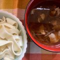 ☆yopipi's cooksnap of when they made 武蔵野の味❀肉汁うどん.